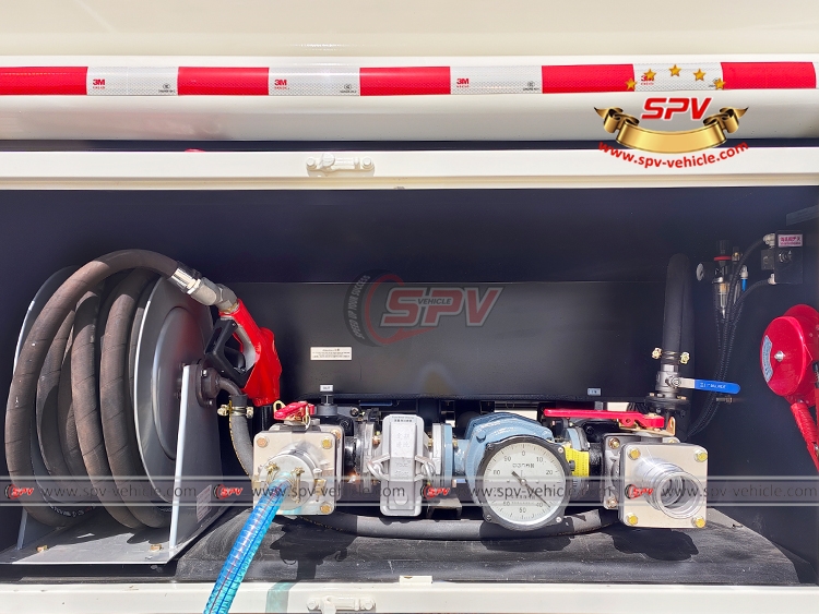 Dispenser Box for Fuel Bowser Truck